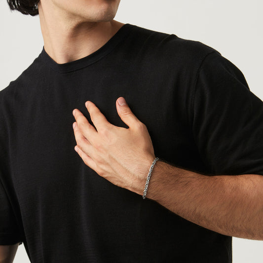 Bracciale Bizantina Quadra Piccola Giovanni Raspini