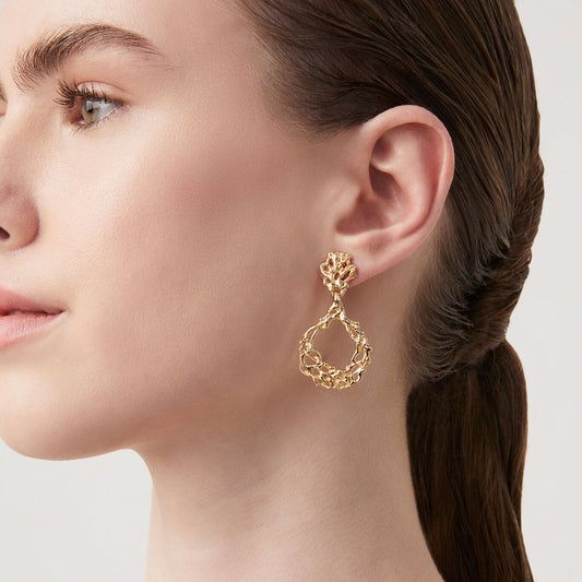 Orecchini Pendenti Coral Giovanni Raspini