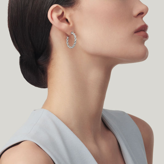 Orecchini Cerchio Treccia Piccoli Giovanni Raspini