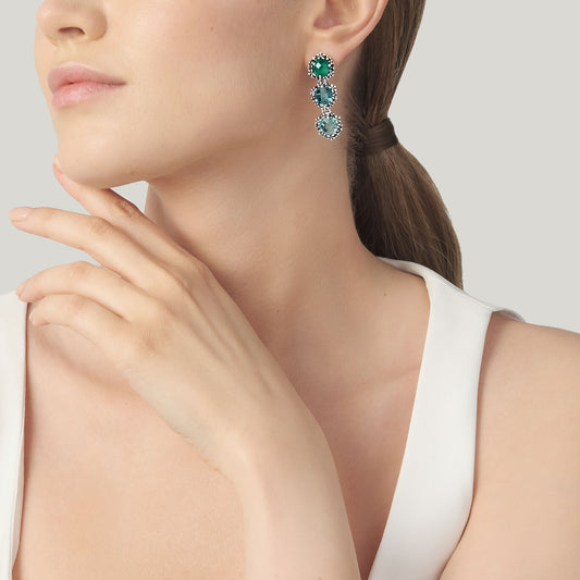 Orecchini Cascata Blue Ivy Giovanni Raspini