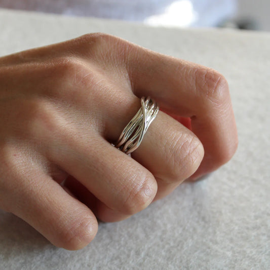 Filodellavita Rock 7 fili in Argento 925 Rubinia