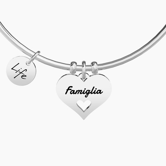 Bangle con Cuore Famiglia Kidult