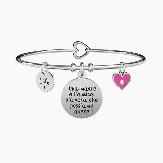 Bangle per Mamma con Ciondolo Kidult