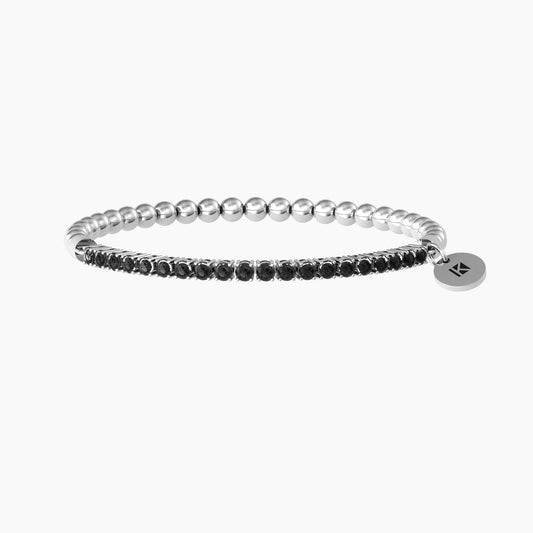 Bracciale Tennis con Zirconi Neri Kidult