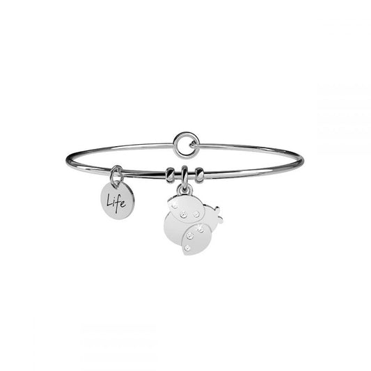Bracciale Rigido con Coccinella Kidult