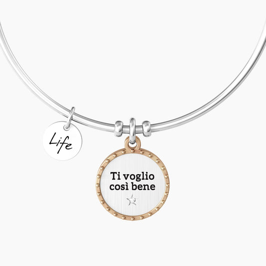 Bangle con Scritta ti Voglio Così Bene Kidult
