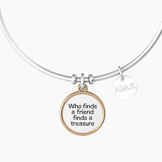 Bracciale Rigido Amica con Ciondolo Tondo Kidult
