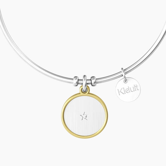 Bracciale Rigido Donna con Frase Kidult