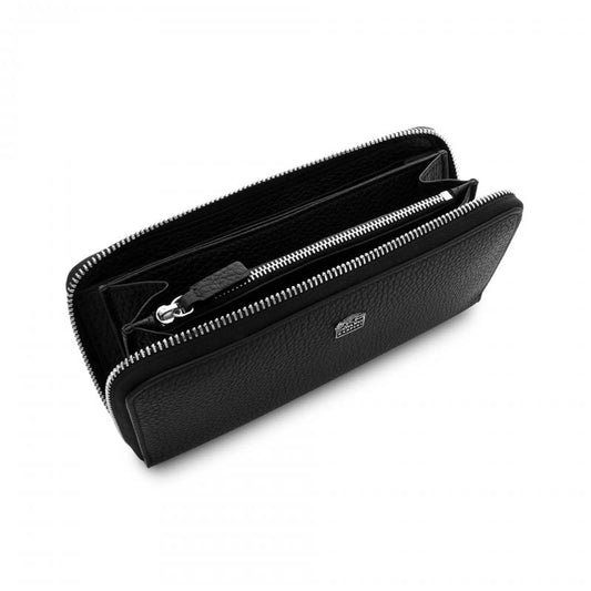 Portafoglio con Zip Grande Pelle Goffrata Giovanni Raspini