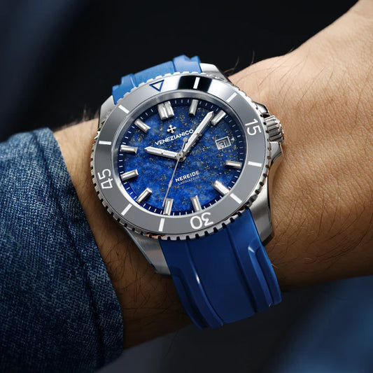 Orologio Nereide Lapislazzuli Venezianico