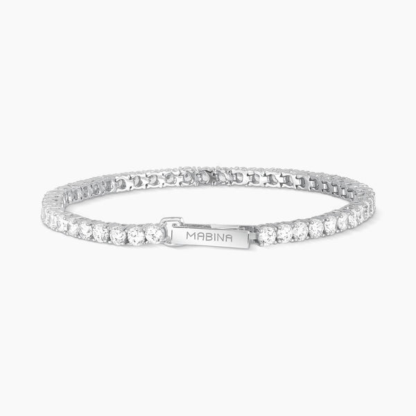Bracciale Tennis Donna con Zirconi Mabina