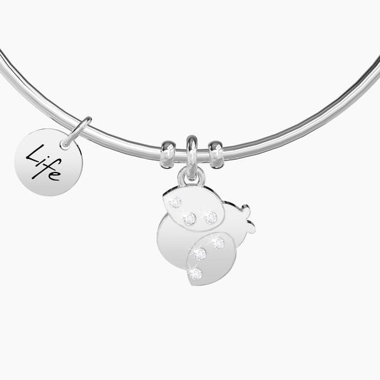Bracciale Rigido con Coccinella Kidult