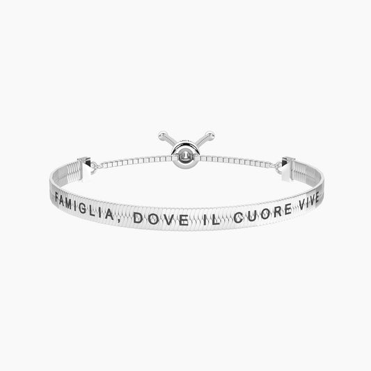 Bracciale Regolabile con Frase sulla Famiglia Kidult