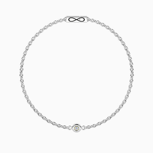 Bracciale Infinity con Diamante Lab-Grown Kidult