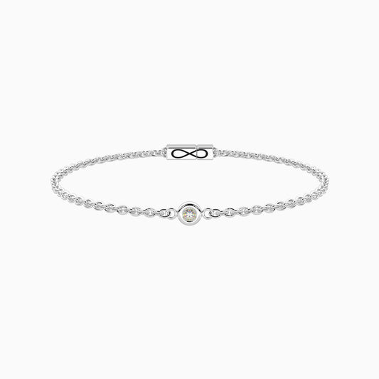 Bracciale Infinity con Diamante Lab-Grown Kidult
