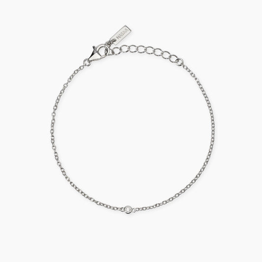 Bracciale con Punto Luce in Diamante Lab-Grown 0,03 Carati My Diamond Mabina
