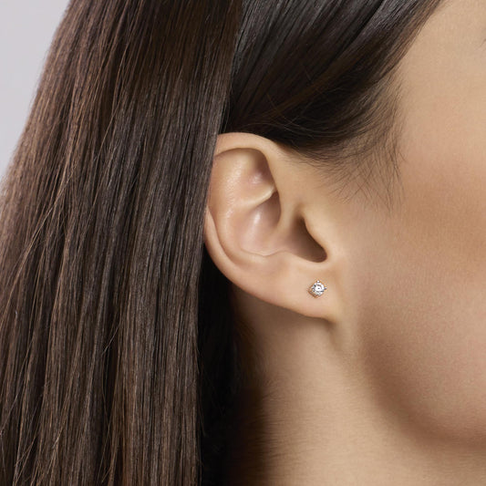 Orecchini Punto Luce con Diamanti Lab-Grown 0,18 Carati My Diamond Mabina