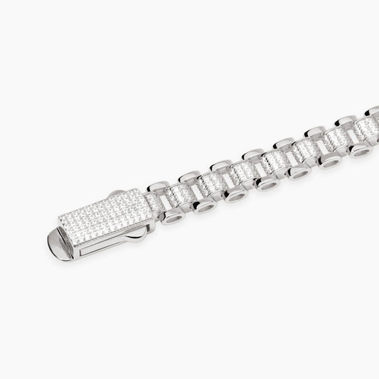 Bracciale in Argento e Zirconi Mabina