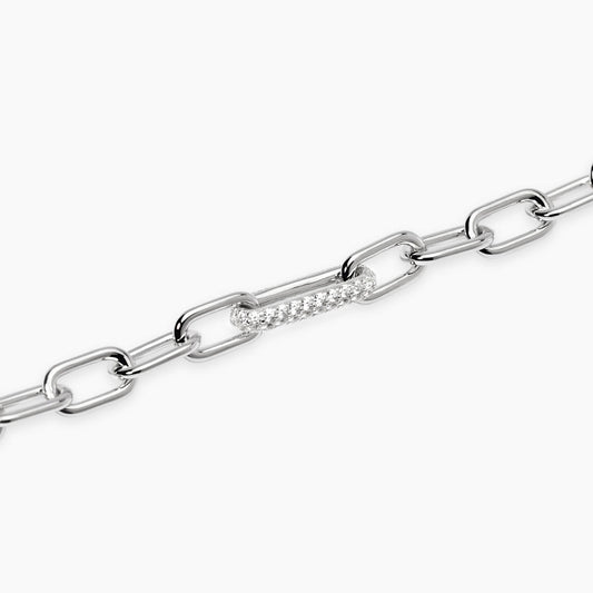 Bracciale in Argento con Zirconi Mabina