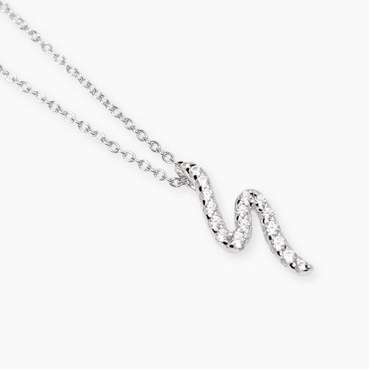 Girocollo con Pendente in Zirconi Mabina