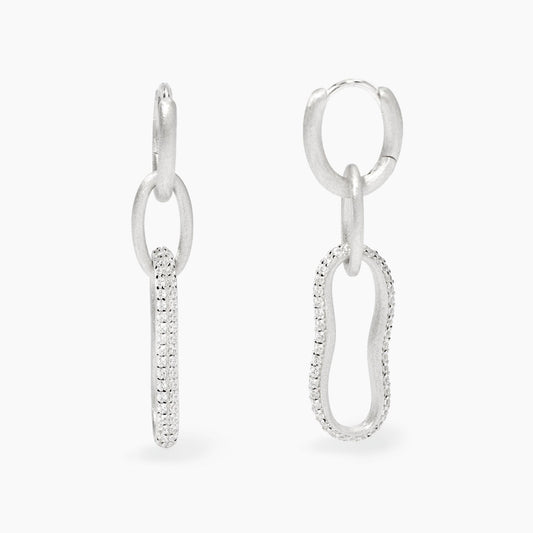 Orecchini a Cerchio con Pendente Mabina