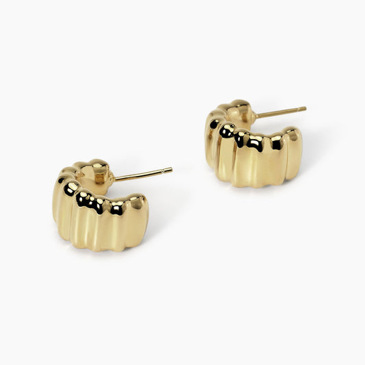 Orecchini in Argento Dorato Mabina