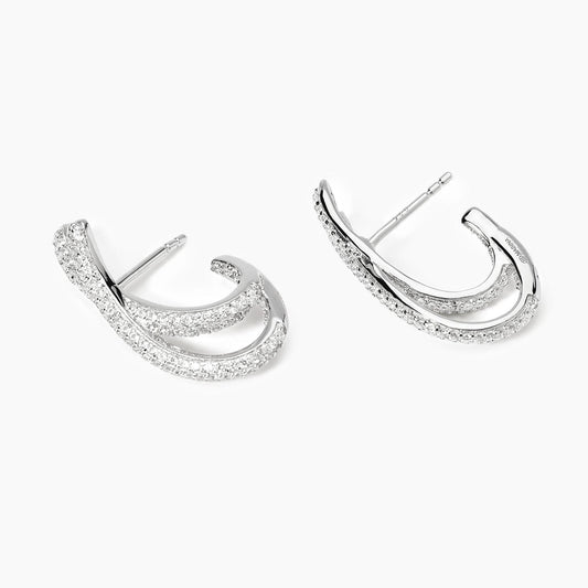 Orecchini in Argento e Zirconi Mabina