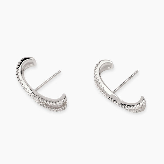 Orecchini in Argento e Zirconi Mabina