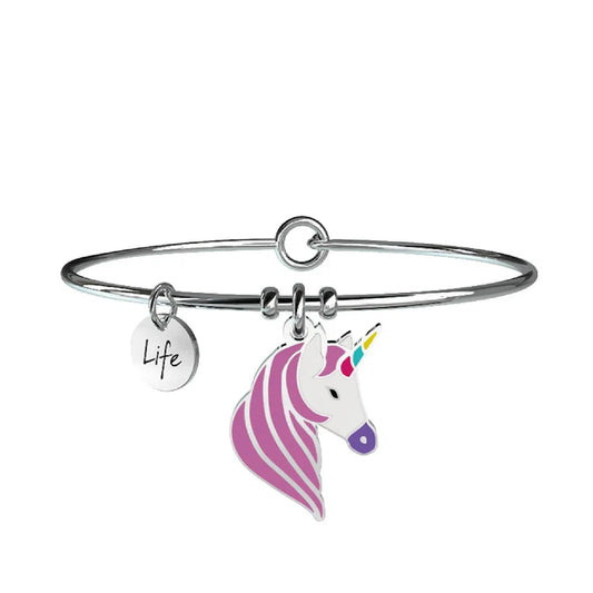 Bracciale con Unicorno Smaltato Kidult