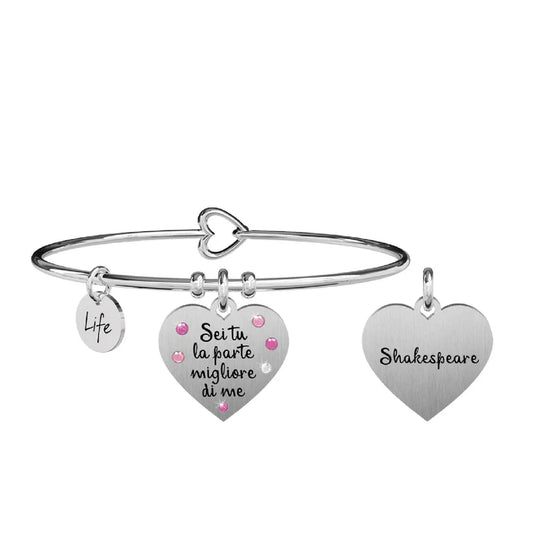 Bangle con Frase Shakespeare Kidult