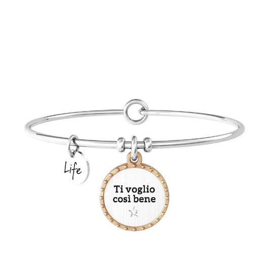 Bangle con Scritta ti Voglio Così Bene Kidult