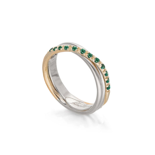 Filodellavita Prezioso 3 Fili e Smeraldi Rubinia