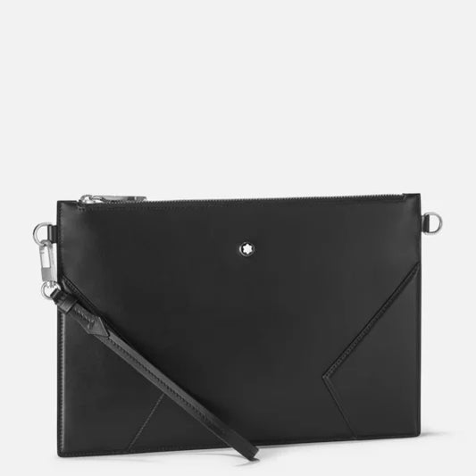 Pochette Meisterstück in Pelle Nera Montblanc