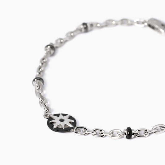 Bali, Bracciale Regolabile con Rosa dei Venti Mabina