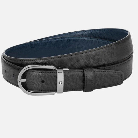 Cintura Reversibile Horseshoe 30mm in Pelle Sartorial Montblanc