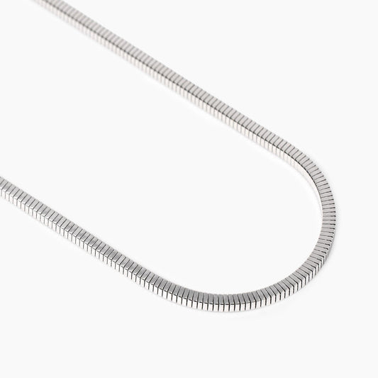 Daily, Collana Collana Uomo con Catena Snake Mabina