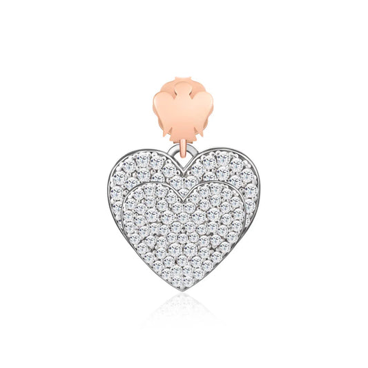 Orecchini con Doppio Cuore Roberto Giannotti