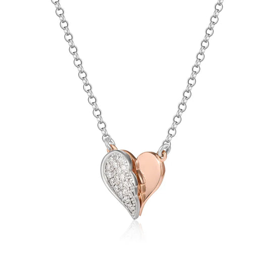 Collana con Cuore e Ala Roberto Giannotti