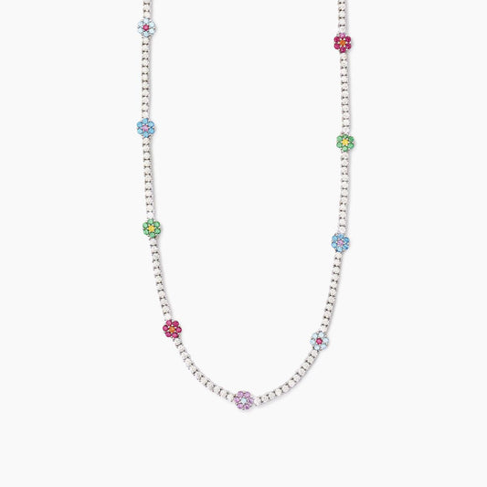 Fior Fiore, Girocollo Tennis con Elementi Fiore Mabina