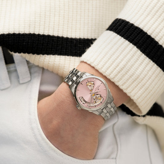 Orologio Jazzmaster Open Heart Lady Auto Hamilton
