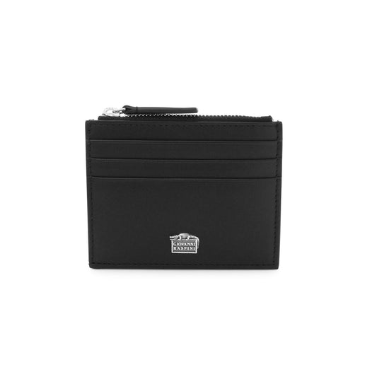 Portacarte con Zip Pelle Liscia Giovanni Raspini