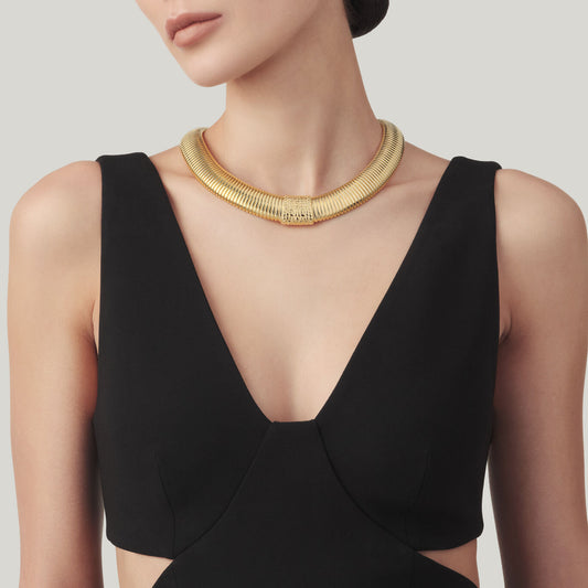 Collana Tubogas Croco Giovanni Raspini