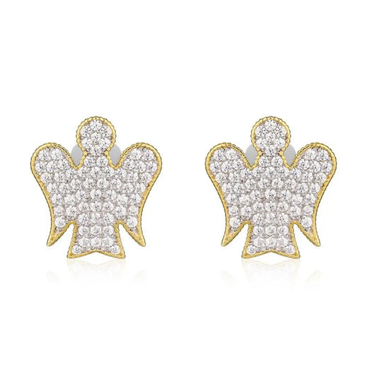 Orecchini Angeli in Argento e Zirconi Roberto Giannotti