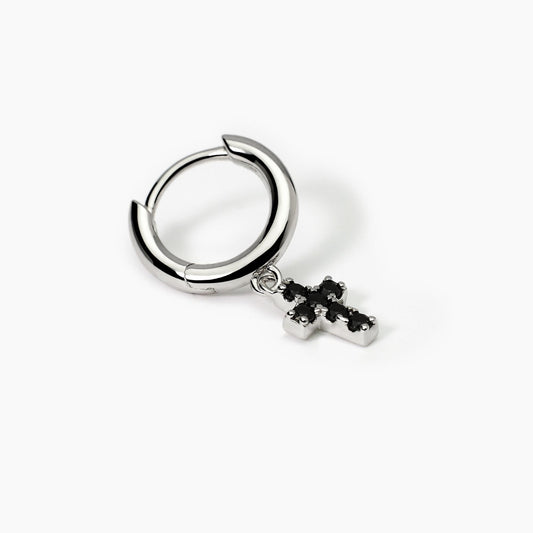 Mystical, Orecchino con Ciondolo Croce Mabina