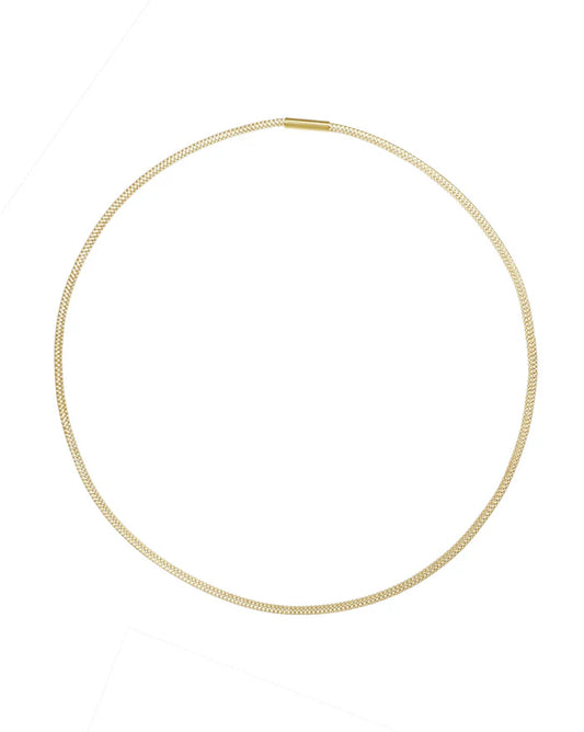 Collana in Oro Elastique, Modello Tubolare N.1 Giordini