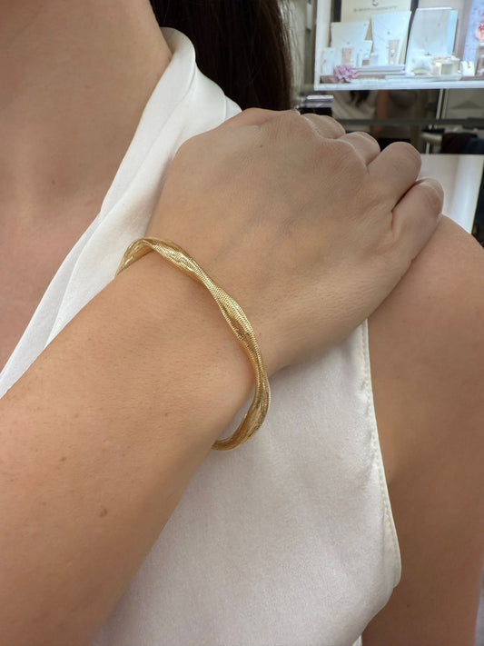 Bracciale in Oro Elastique, Modello Riccio Giordini