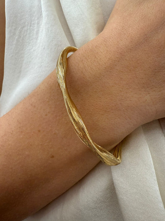 Bracciale in Oro Elastique, Modello Riccio Giordini
