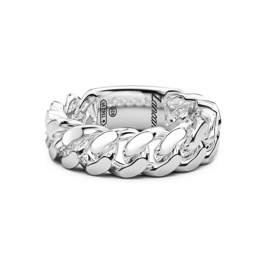 Anello a Grumette in Argento Zancan