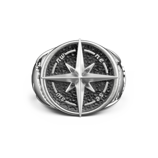 Anello in Argento con Finitura Vintage Zancan