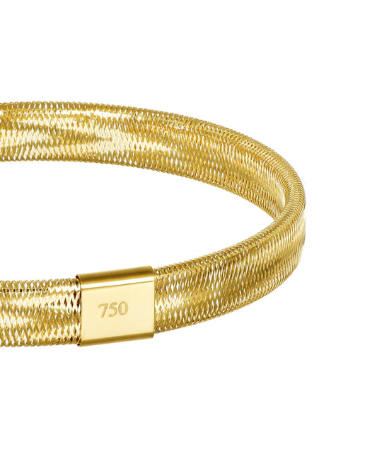 Bracciale in Oro Elastique, Modello Piatto N.1 Giordini